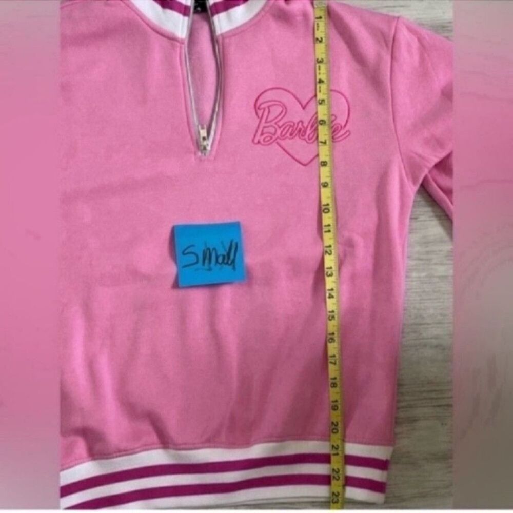 New PINk BARBIE sweater white gift box Size available M/L - Picture 5 of 12